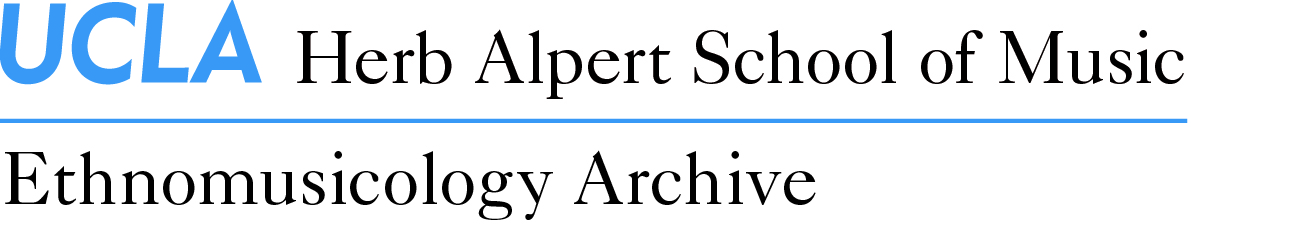 UCLA Ethnomusicology Archive Footer Logo